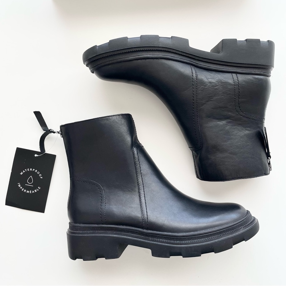 NWT Naturalizer Joelle Waterproof Leather Boots